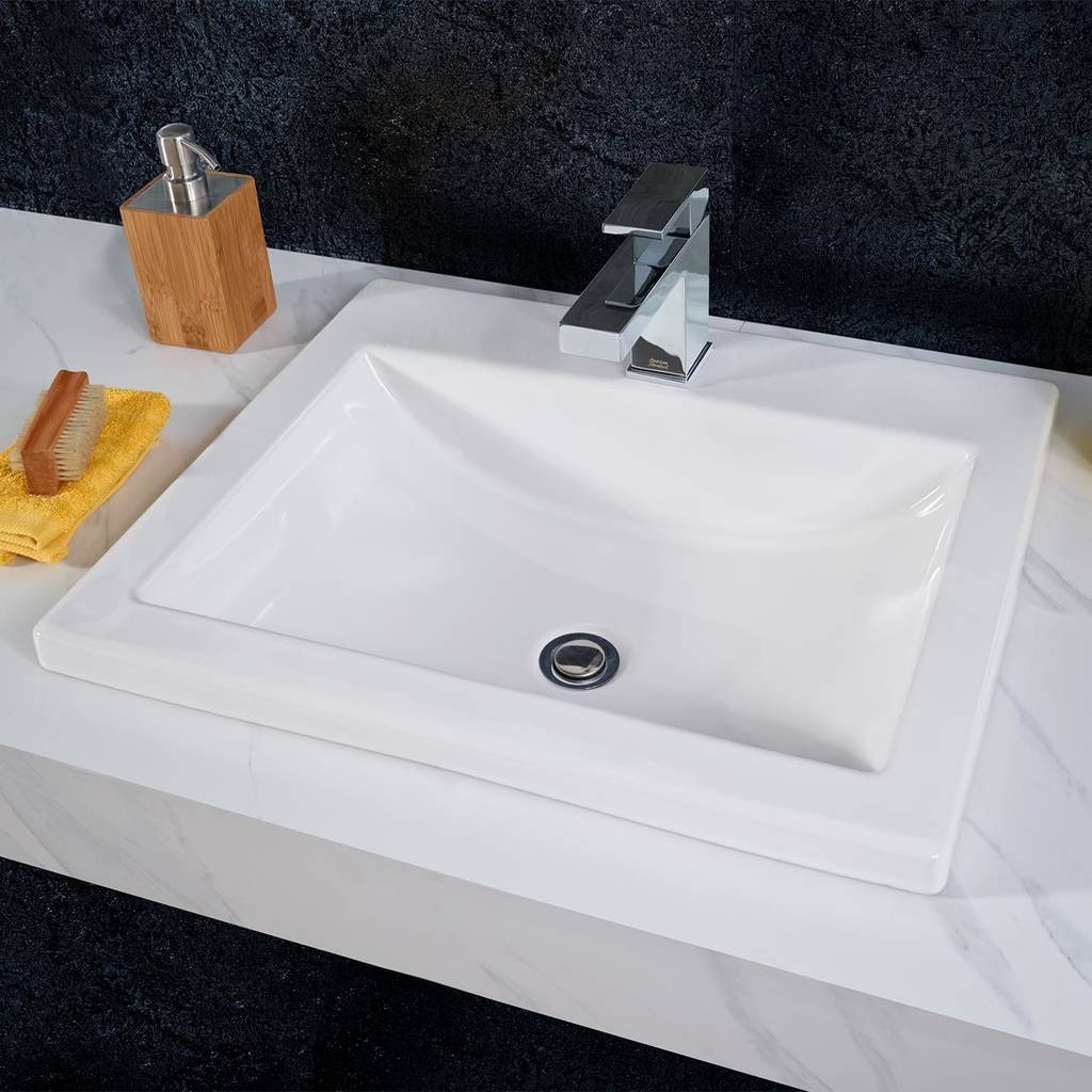 Drop In Bathroom Sinks
 Studio Drop in Bathroom Sink American Standard