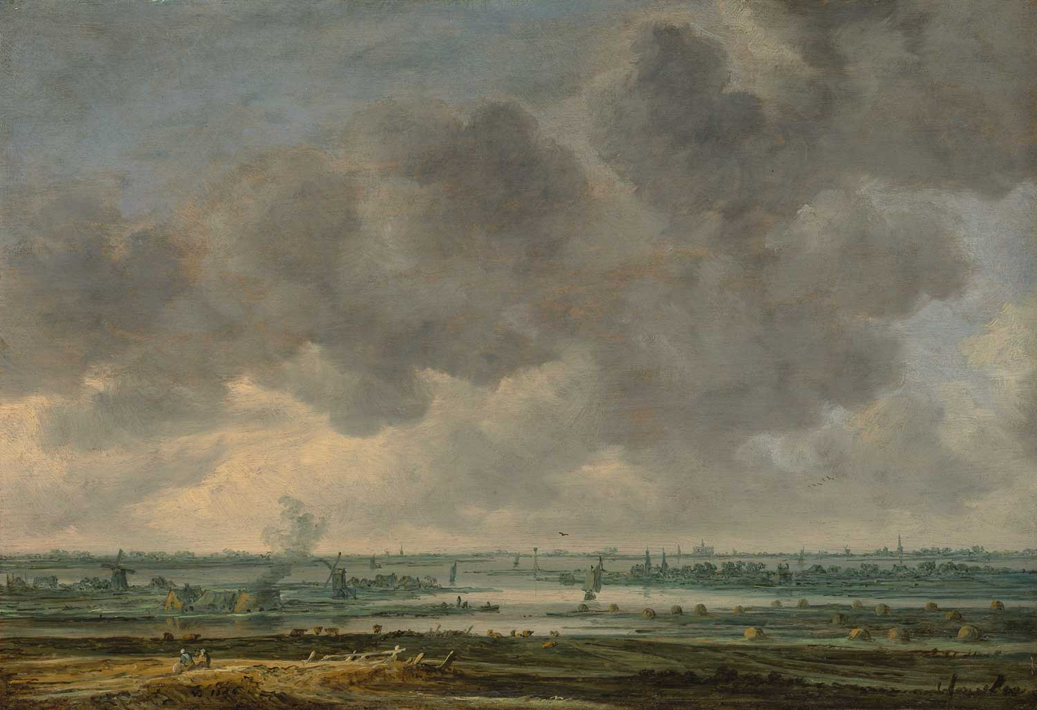 Dutch Landscape Painting
 Let’s go for a Walk Dutch Landscape Painting in the 17th