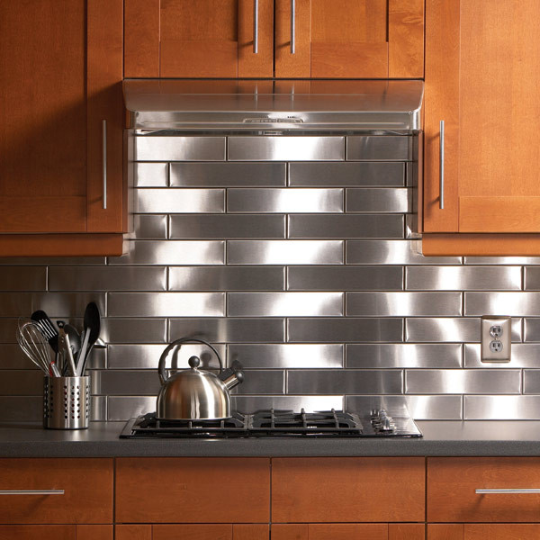 Easy To Install Kitchen Backsplash
 4 Benefits Metal Tile Backsplash