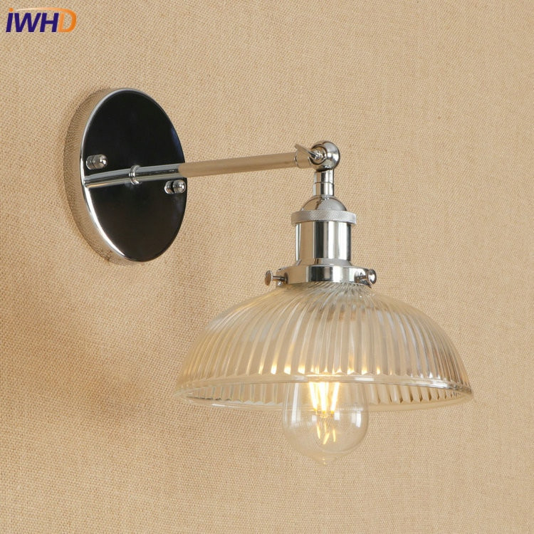 Edison Bathroom Light Fixtures
 IWHD Loft Edison LED Wall Lamp Adjustable Vintage Wandlamp