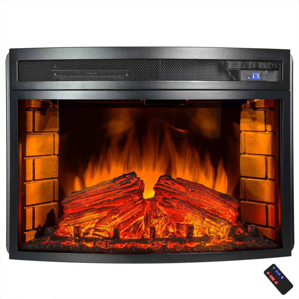 Electric Fireplace Insert With Blower
 AKDY 25 in Freestanding Electric Fireplace Insert Heater