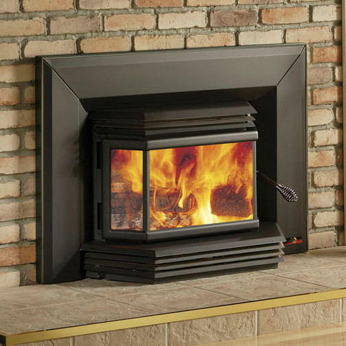 Electric Fireplace Insert With Blower
 Osburn 2200 High Efficiency EPA Bay Window Woodburning