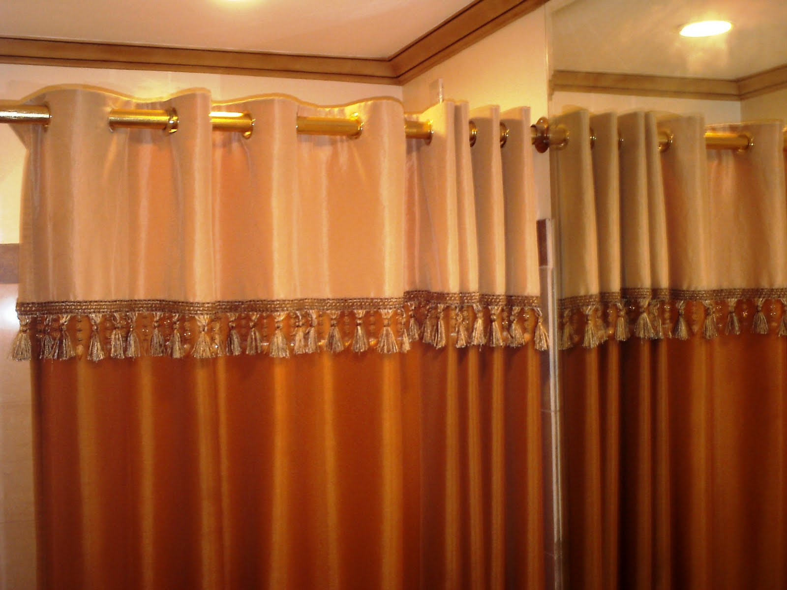 Elegant Bathroom Shower Curtains
 PHOTOS OF HOME INTERIOR DECORS MAIA ALTA Elegant Shower