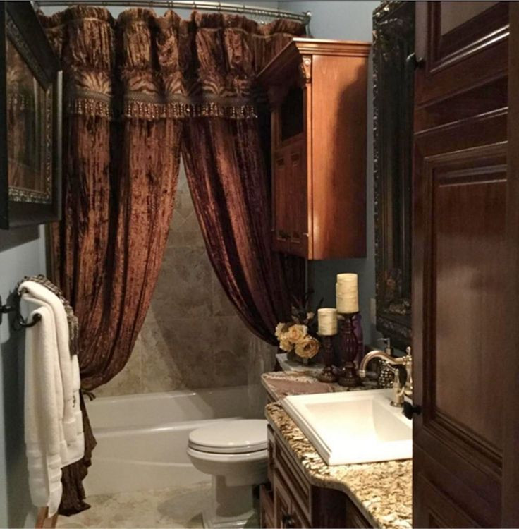 Elegant Bathroom Shower Curtains
 Custom Decorative Shower Curtain by Reilly Chance