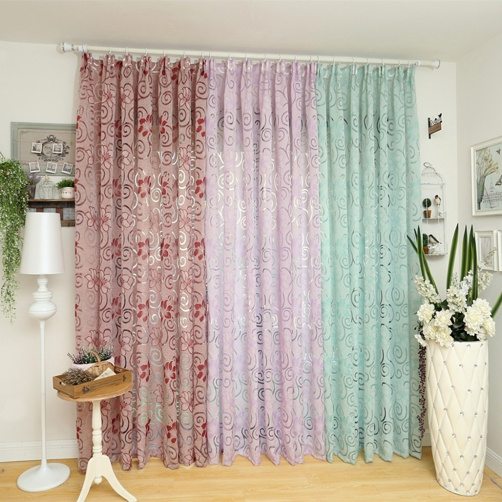 Elegant Curtains For Living Room
 European curtain kitchen multicolored elegant curtains for