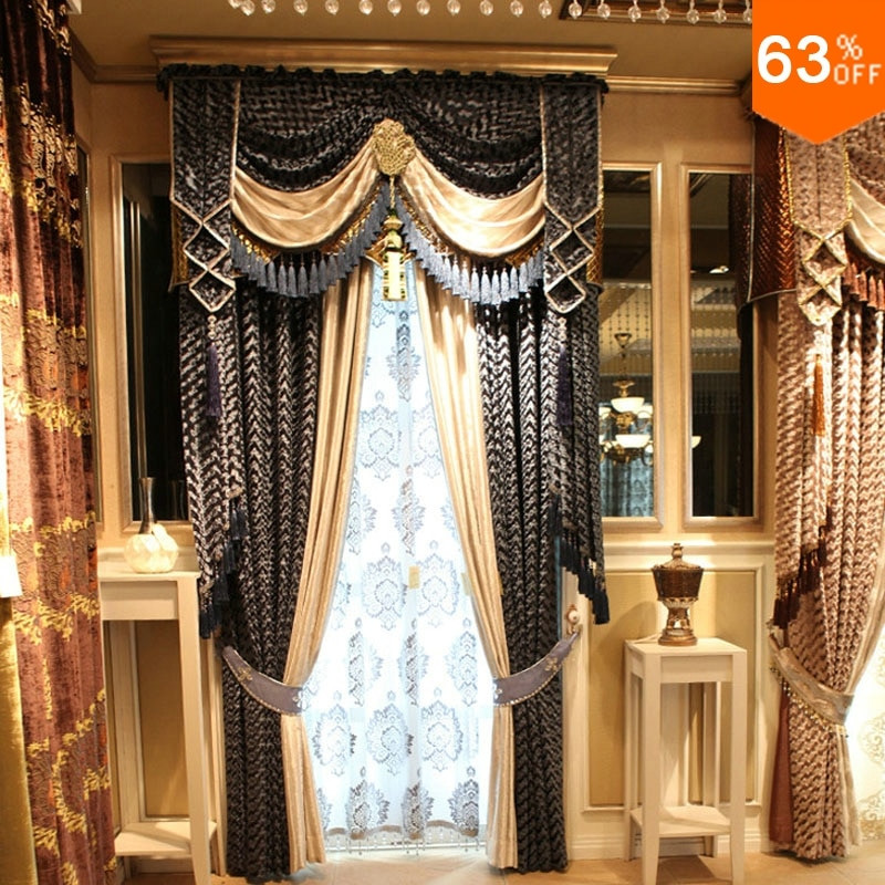 Elegant Living Room Curtains
 Aliexpress Buy DarkGrey waving Small fur patchwork