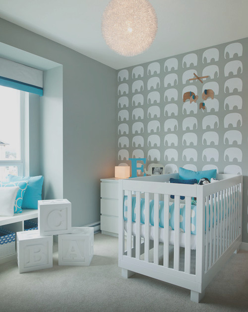 Elephant Decor For Baby Nursery
 Elephant Themed Nursery