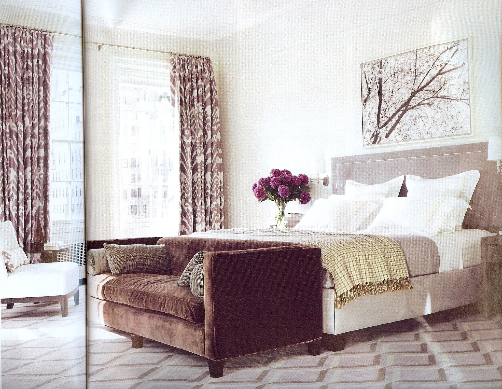Colorful Bedroom Design Elle Decor