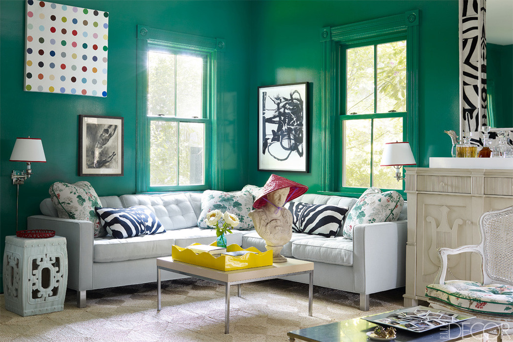 Elle Decor Living Room
 OscarPRGirl Decorates the Hamptons