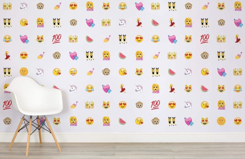 Emoji Wallpaper For Bedroom
 Cute Emoji Faces Wallpaper Emoji Mural