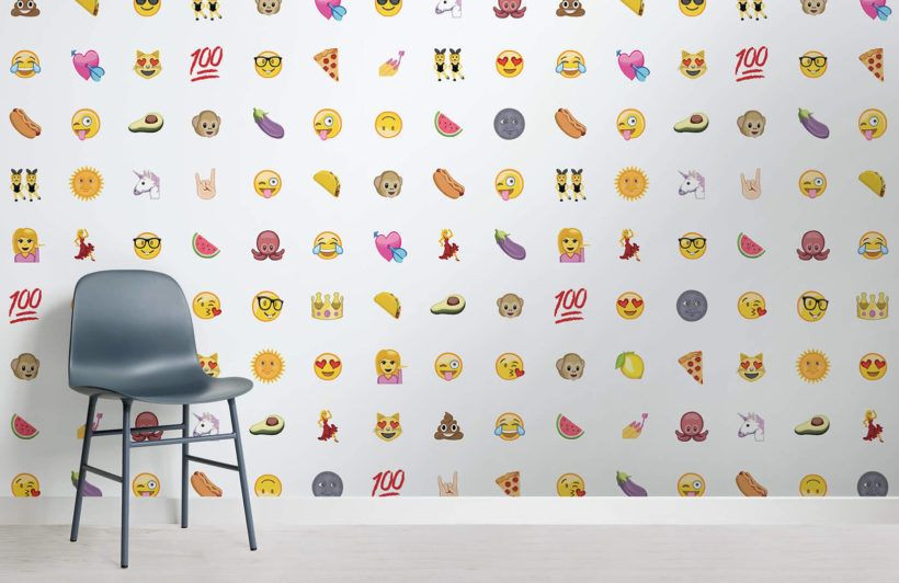 Emoji Wallpaper For Bedroom
 Emoji Wallpaper Emoji Mural for Bedrooms & More