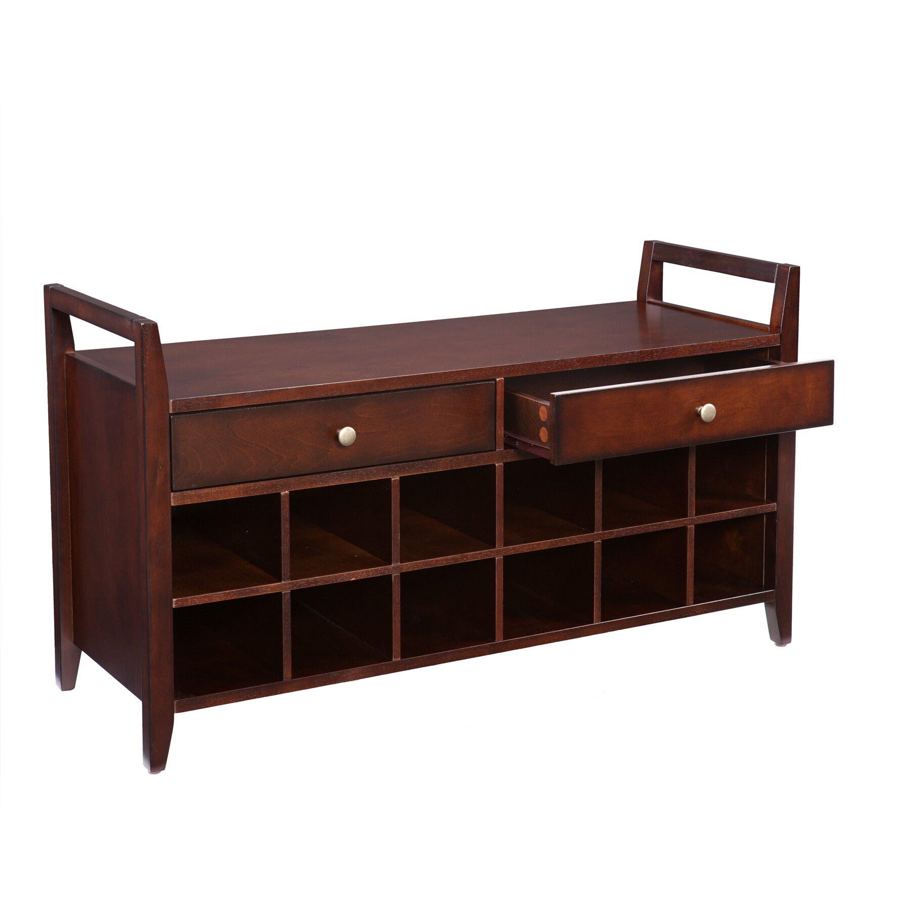 Entryway Bench With Shoe Storage
 Alcott Hill Whitmore Shoe Storage Entryway Bench & Reviews