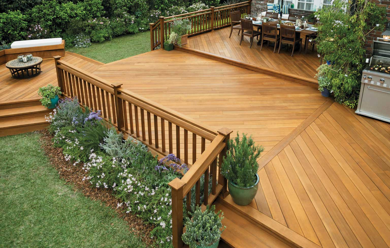 Exterior Deck Paint
 Deck Stain Colors For White Houses