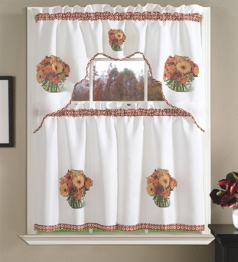 Fabric For Kitchen Curtain
 Decorative Fabric Kitchen Curtain – Daniel s Bath and Beyond