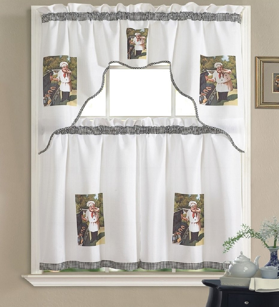 Fabric For Kitchen Curtain
 Decorative Fabric Kitchen Curtain – Daniel s Bath and Beyond