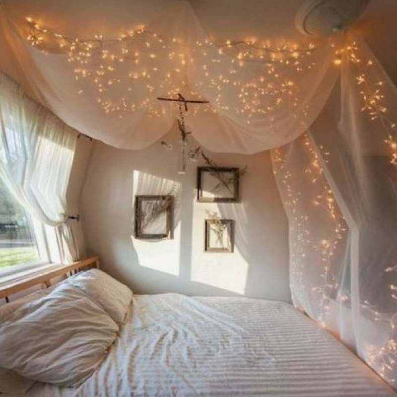 Fairy Lights For Bedroom
 5 ways to make your bedroom look magical using fairy lights