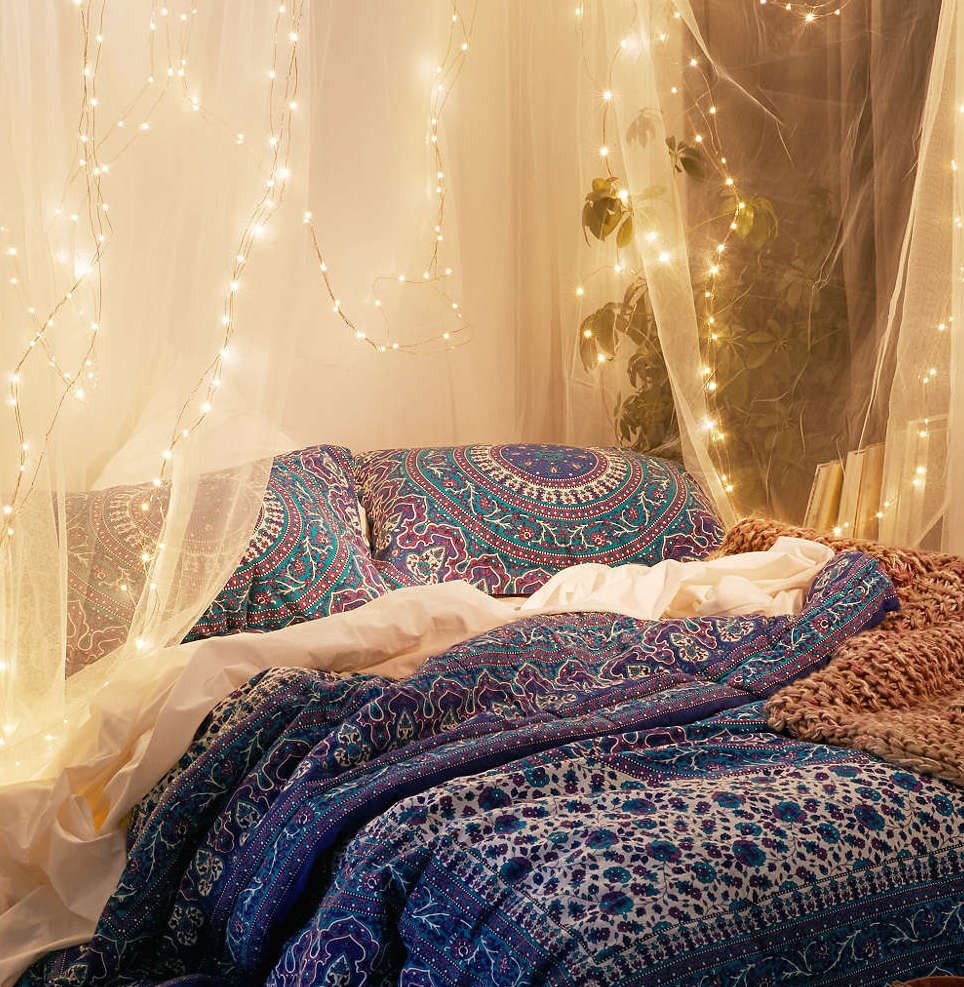 Fairy Lights For Bedroom
 30 Ways to Create a Romantic Ambiance with String Lights