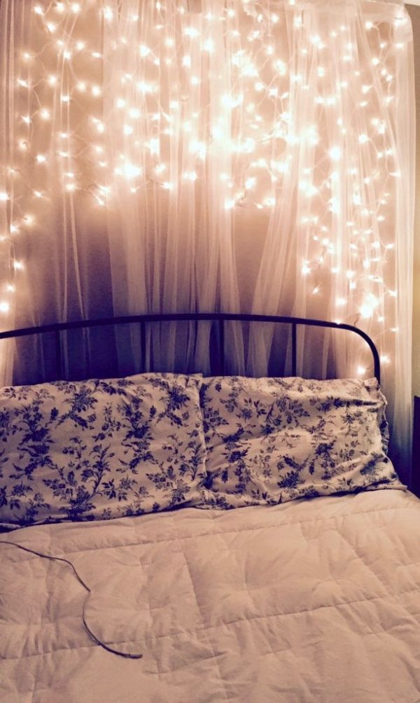 Fairy Lights For Bedroom
 Bedroom DIY How to Make a Boho Fairy Light Wall Laura