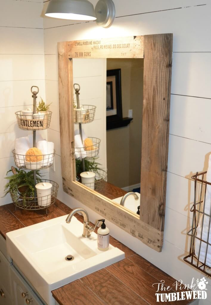 Farmhouse Bathroom Mirrors
 25 Best Farmhouse Mirror Ideas and Designs for 2020