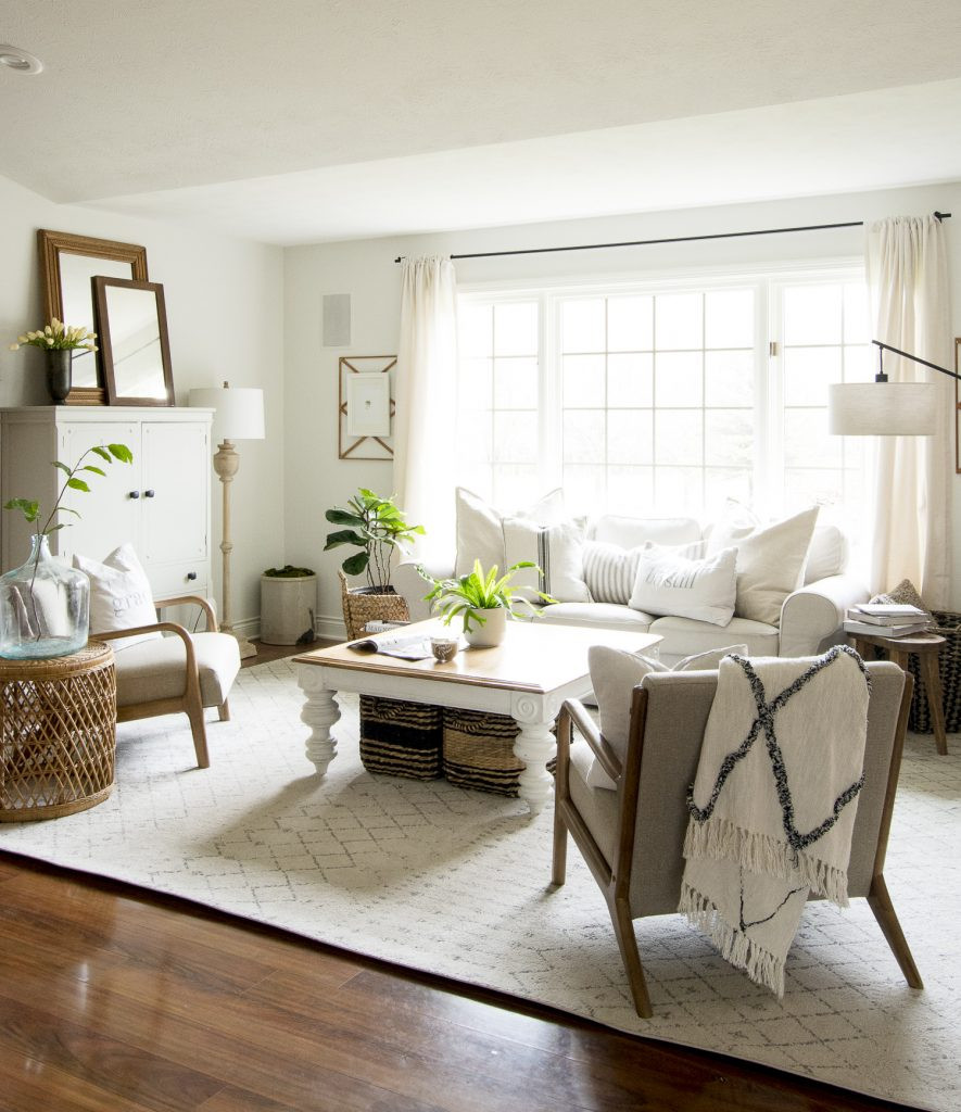 Farmhouse Living Room Furniture
 How to Get the Modern Farmhouse Living Room Look