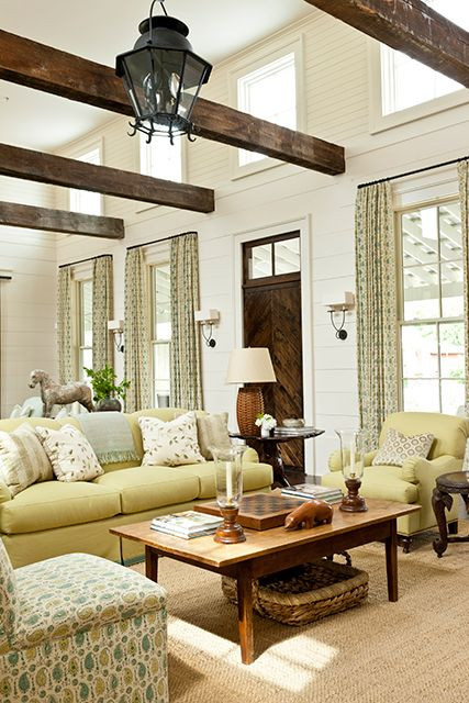 Farmhouse Living Room Ideas
 45 fy Farmhouse Living Room Designs To Steal DigsDigs
