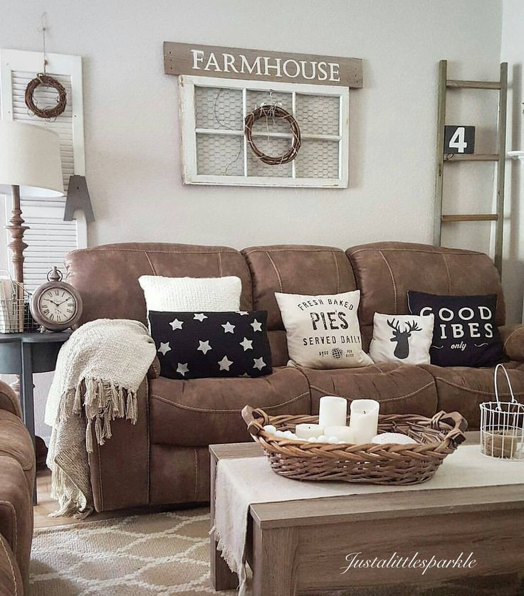 Farmhouse Living Room Ideas
 27 Rustic Farmhouse Living Room Decor Ideas for Your Home