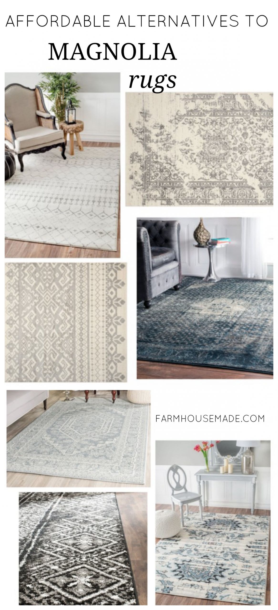 Farmhouse Living Room Rug
 What To Do When You Can t Afford Joanna s Rugs Farmhouse