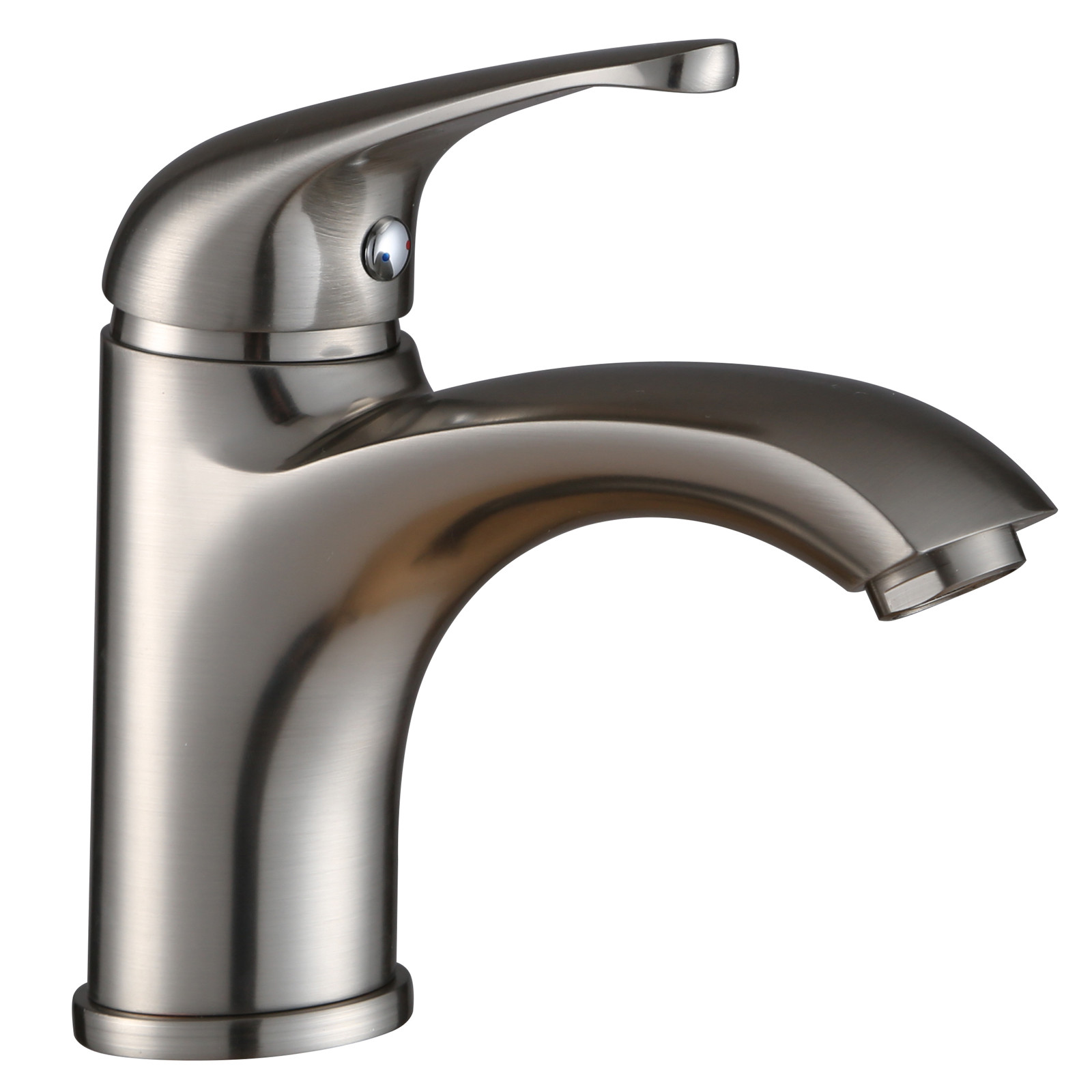 Faucets For Bathroom Sinks
 ELITE BN Luxury Short Brushed Nickel Single Handle