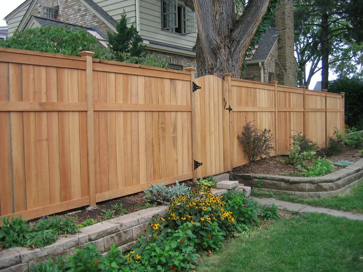 Fences For Backyard
 Backyard fence height