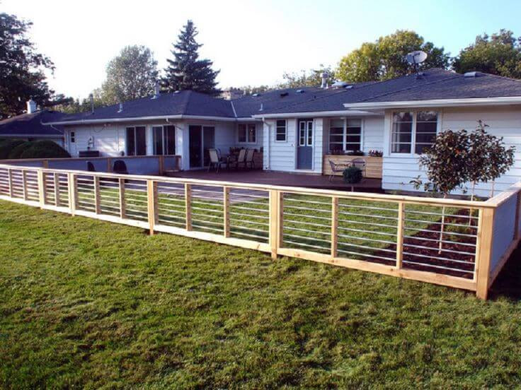 Fences For Backyard
 Cheap Fence Ideas To Embellish Your Garden And Your Home