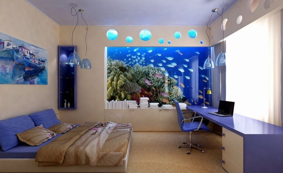 Fish Tanks For Kids Rooms
 ปักพินในบอร์ด Kids & TeenRooms