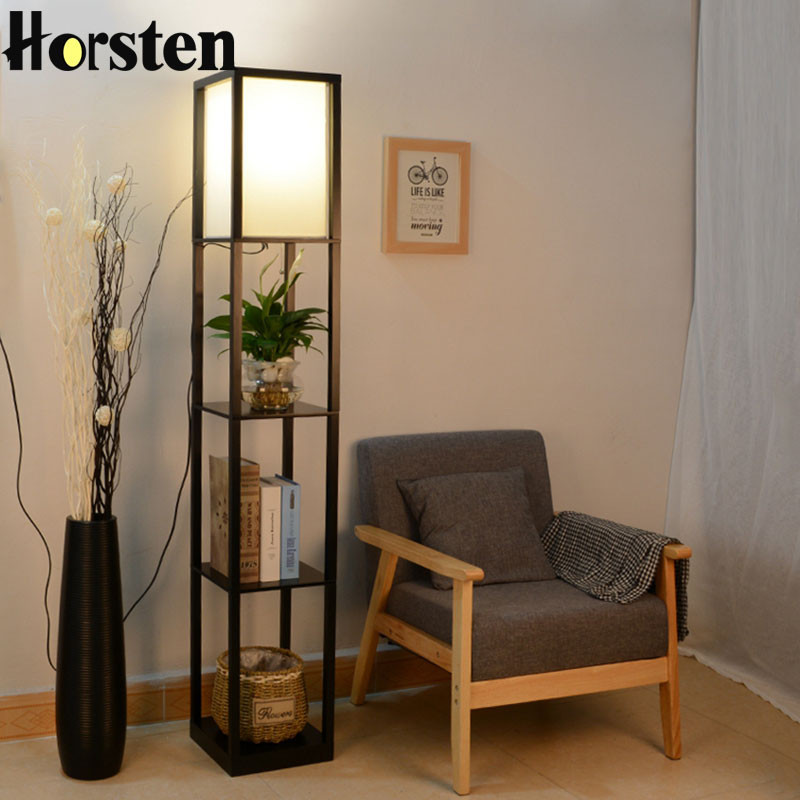 Floor Lamps Living Room
 Wooden Floor Lamp Modern Minimalist Living Room Light 3
