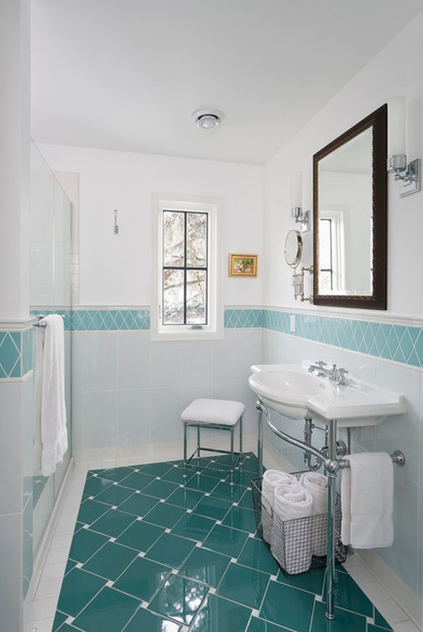 Flooring For Small Bathroom
 20 Functional & Stylish Bathroom Tile Ideas