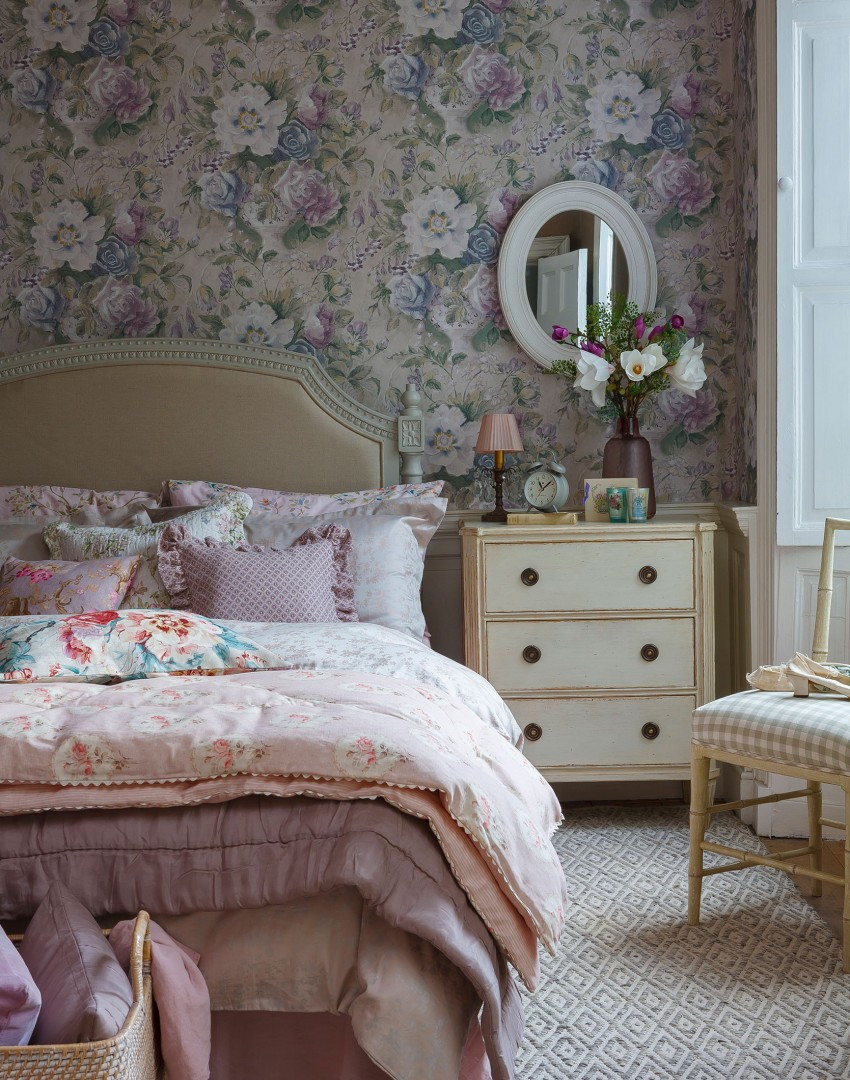 Flower Bedroom Wallpaper
 Declutter the Easy Way with Practical Bedroom Storage