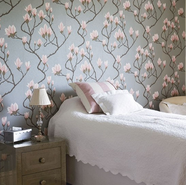 Flower Bedroom Wallpaper
 20 Floral Bedroom Ideas with Wallpaper Theme