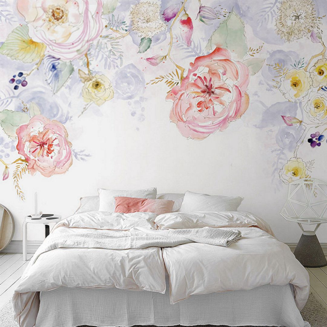 Flower Bedroom Wallpaper
 45 Beautiful Bedroom Wallpaper Decorating Ideas For Your