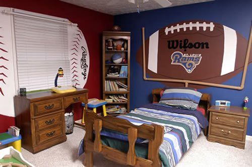 Football Bedroom Decoration
 20 Boys Football Room Ideas Design Dazzle