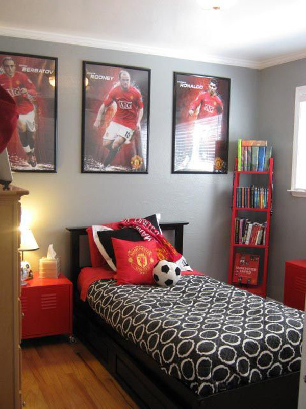 Football Bedroom Decoration Lovely 15 Awesome Kids soccer Bedrooms