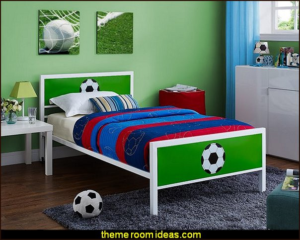 Football Bedroom Decoration
 Decorating theme bedrooms Maries Manor football