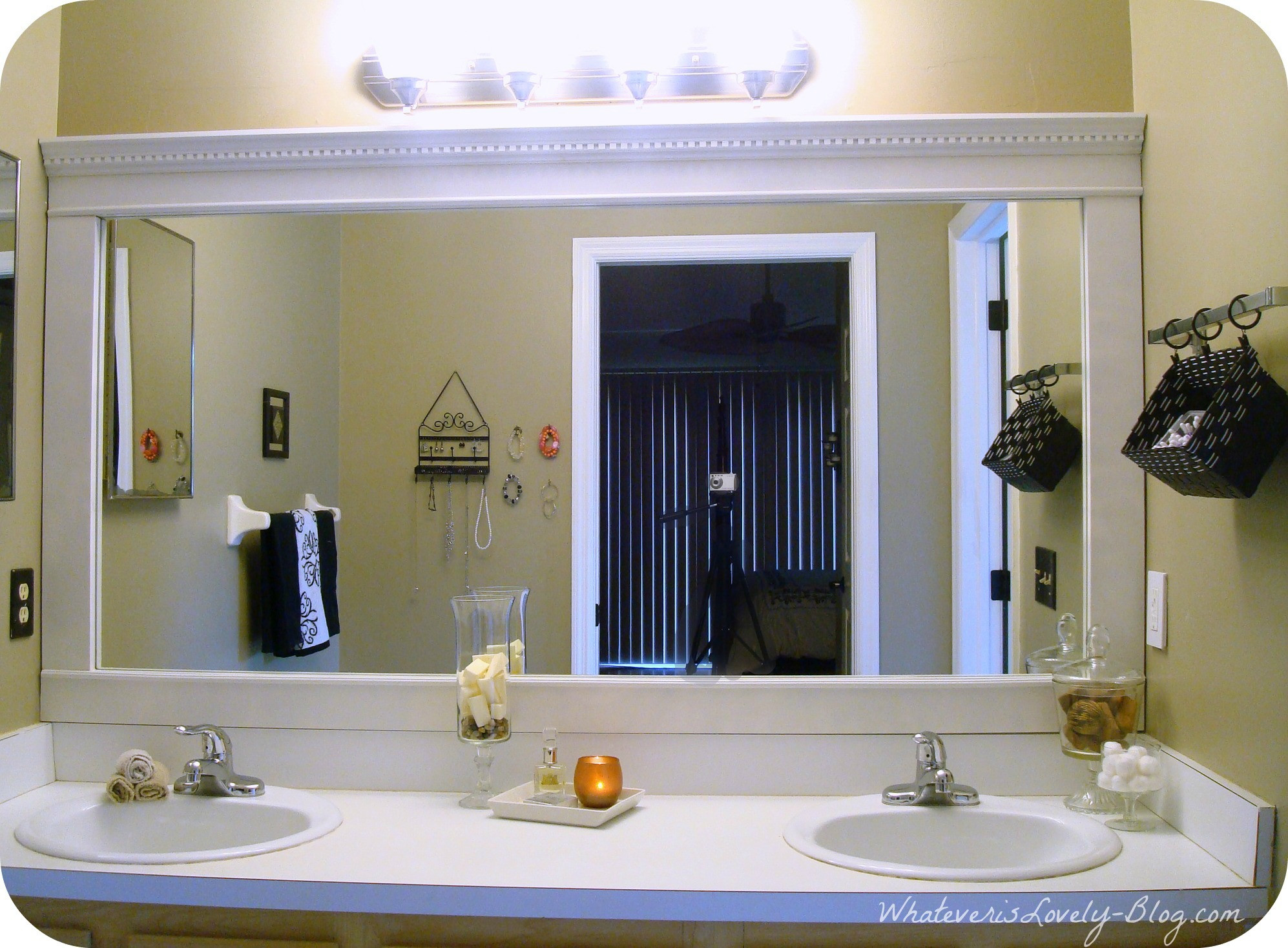 Framed Bathroom Mirror Ideas
 Bathroom tricks The right mirror for your bathroom may do