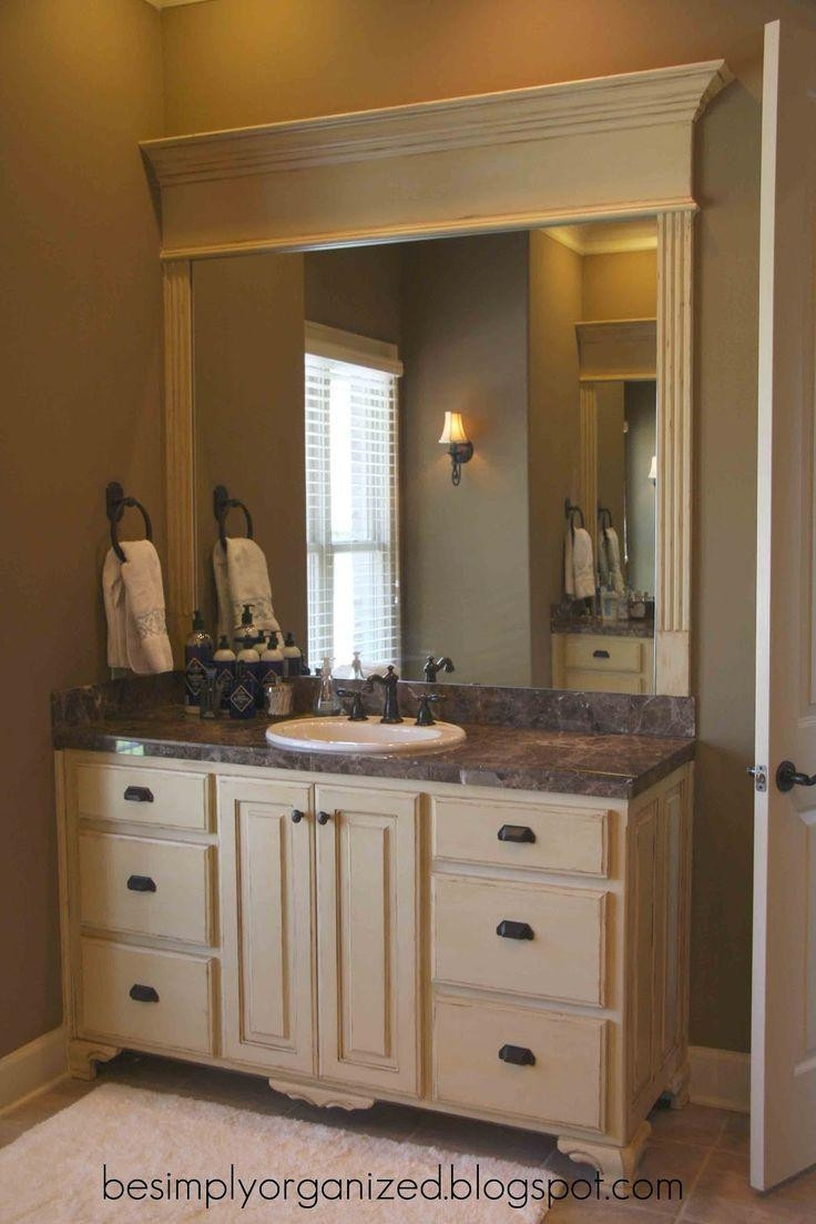 Framed Bathroom Mirror Ideas
 20 Ideas of Small Bathroom Vanity Mirrors