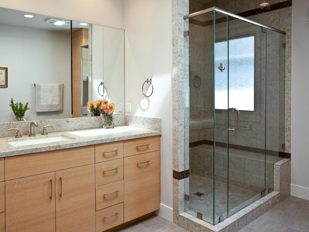 Frameless Bathroom Mirrors
 15 Inspirations Frameless Bathroom Mirror