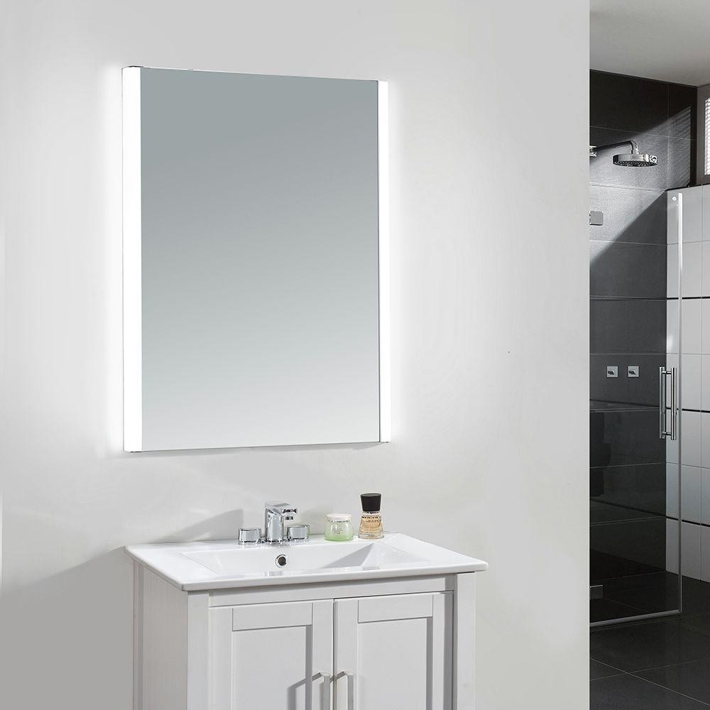 Frameless Bathroom Mirrors
 OVE Decors Villon 24 in x 31 in LED Frameless Single