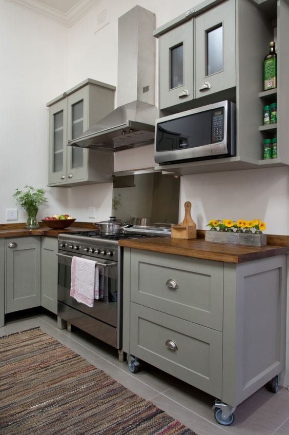 Freestanding Kitchen Cabinets
 25 Trendy Freestanding Kitchen Cabinet Ideas DigsDigs