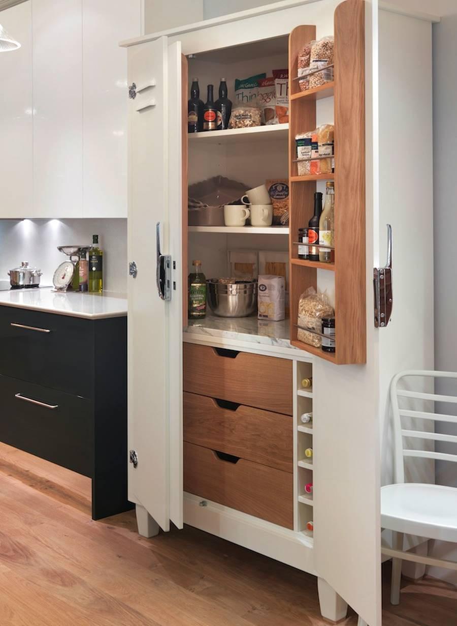 Freestanding Kitchen Cabinets
 24 Beautiful And Functional Free Standing Kitchen Larder