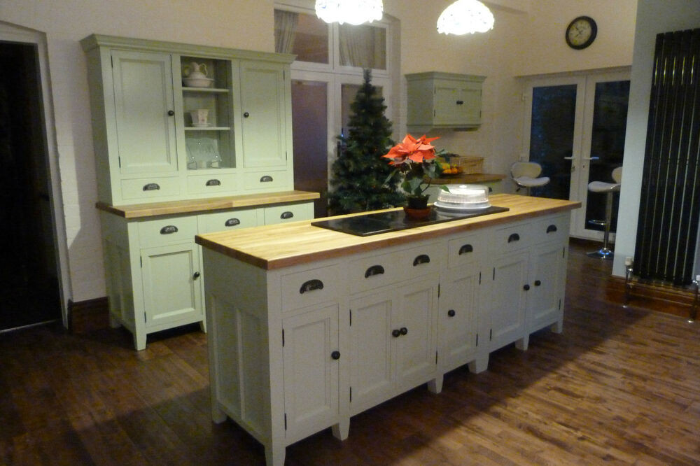 Freestanding Kitchen Cabinets
 Painted Free standing Kitchen Units 5 piece set