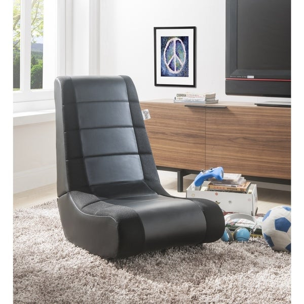Game Chair For Kids
 Shop Loungie Rockme Video Gaming Rocker Chair For Kids