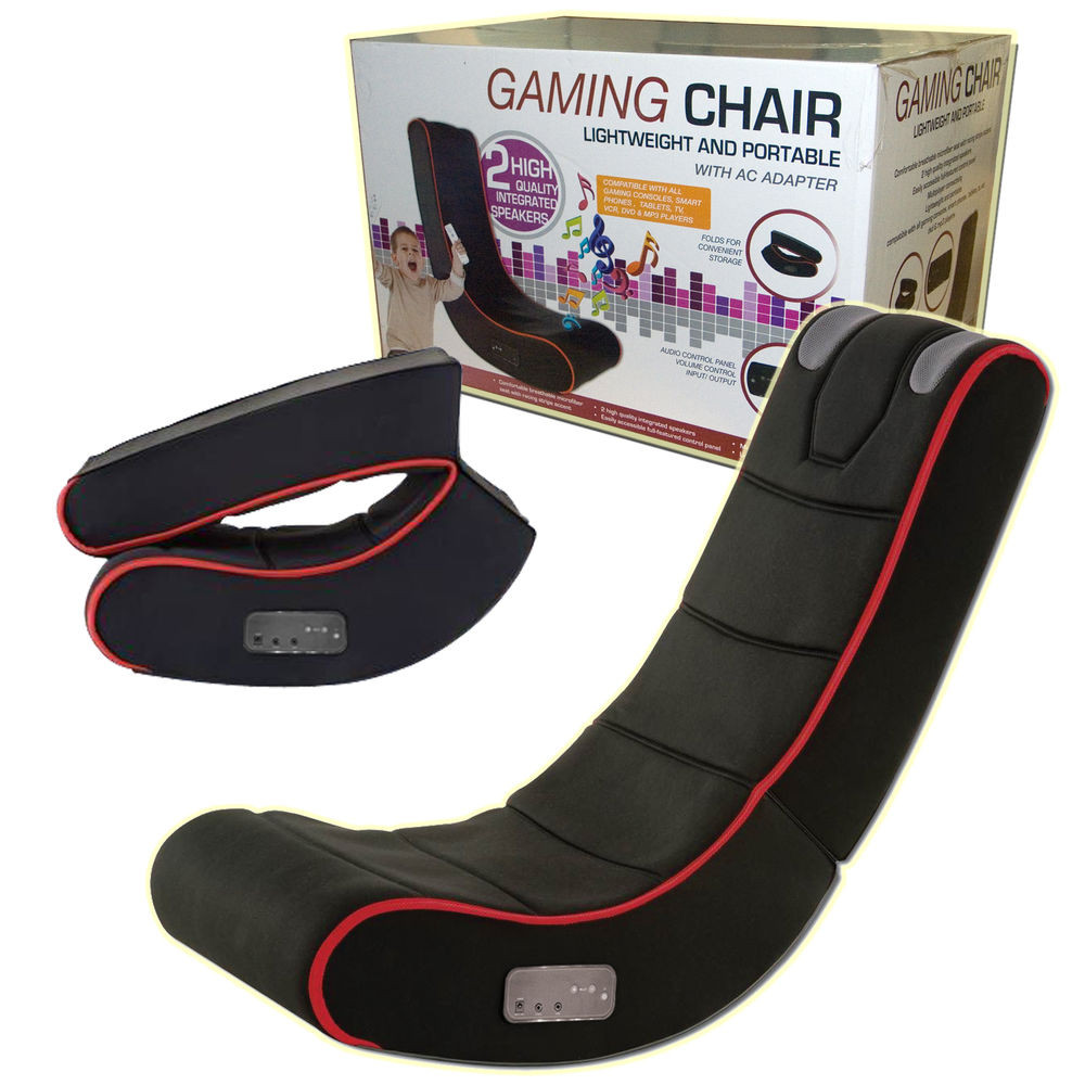 Game Chair For Kids
 PLAYSTATION XBOX CYBER ROCKING GAMING CHAIR ADULTS KIDS