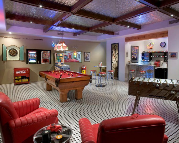 Game Room For Kids
 20 The Coolest Home Game Room Ideas