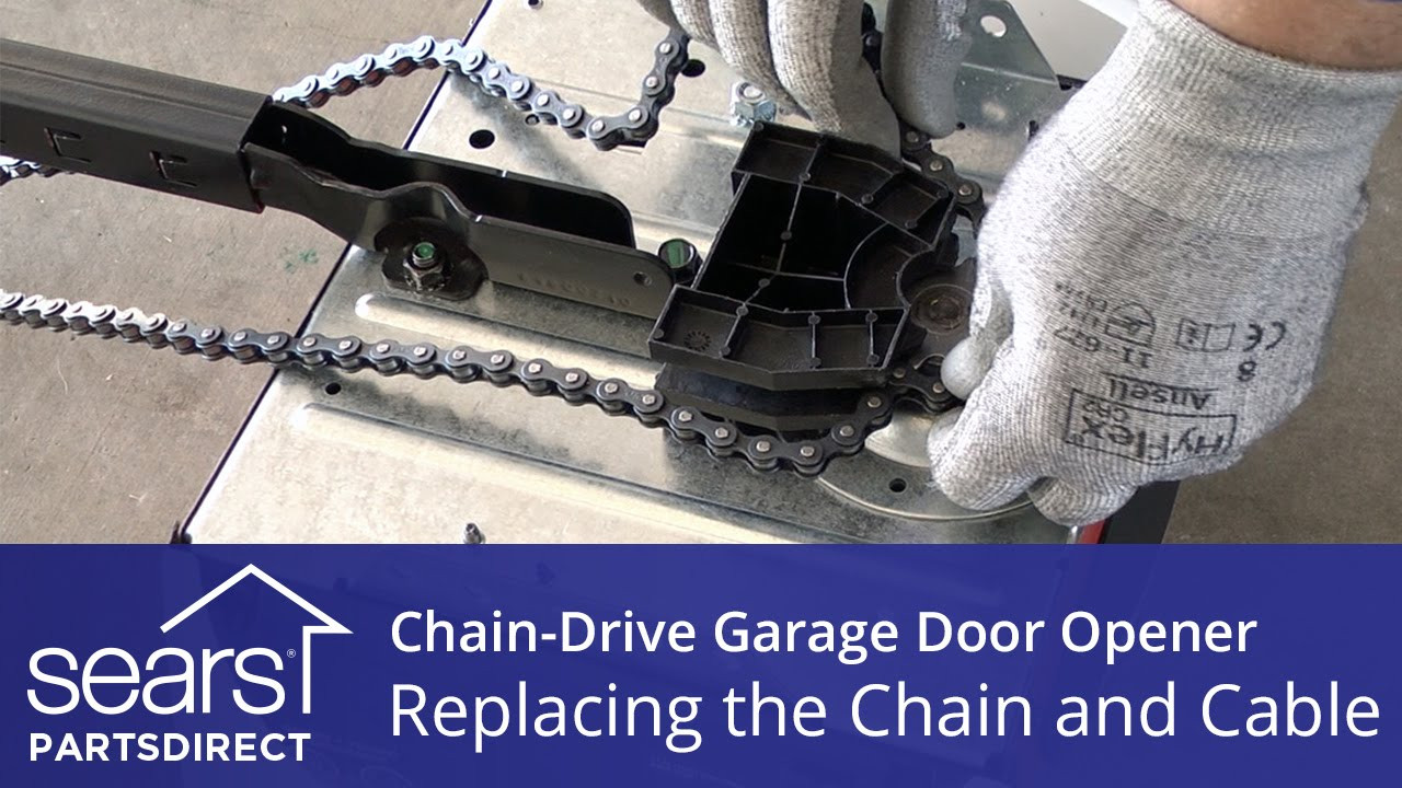 Garage Door Cable Came Off
 Replacing the Chain and Cable Assembly on a Chain Drive